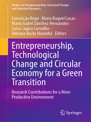 cover image of Entrepreneurship, Technological Change and Circular Economy for a Green Transition